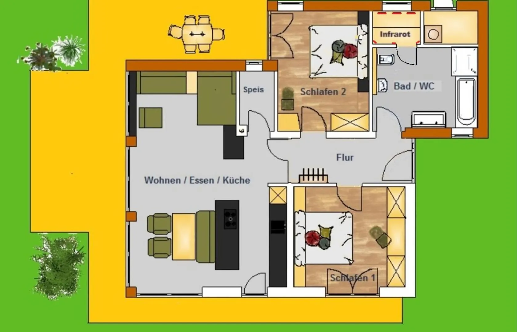 Apartament Ferienhaus In Den Bergen Oberammergau Niemcy
